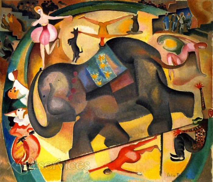 Alice Bailly - Der Elefant - The Elephant